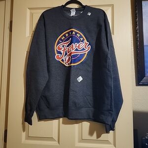 Indiana Fever Charcoal Crewneck Sweater